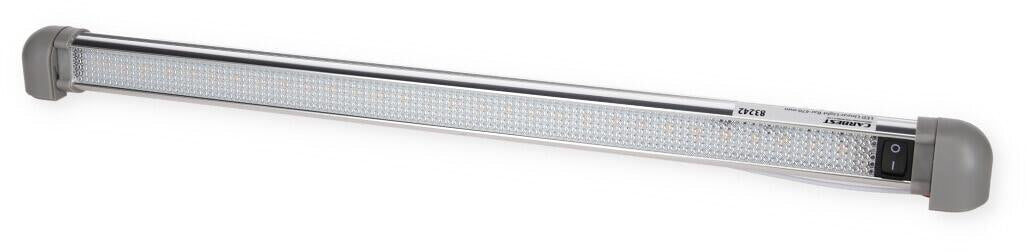 LED lyslist aluminium 470 mm 12/24V 520 lm Carbest montert