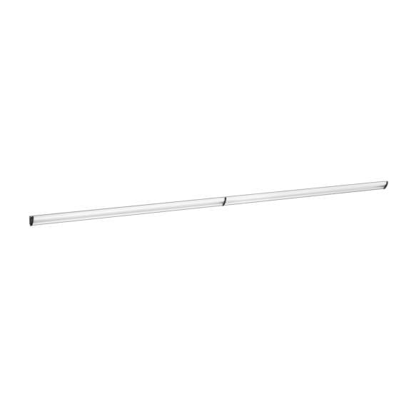 LED-lyslist med aluminiumprofil 12V hvit 2,6 m for markise montert under markise