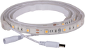 LED-lyslist SabreLink Flex 150 cm med fjernkontroll fra Dometic montert i telt
