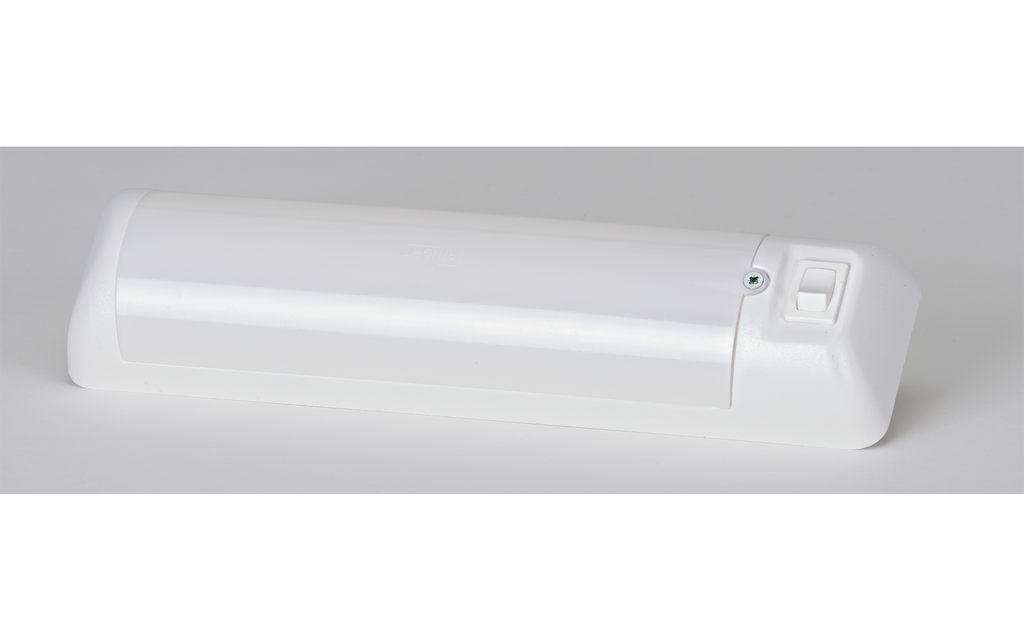 LED-lyslist Soft 0,8 W 60 lm med bryter montert i campingvogn