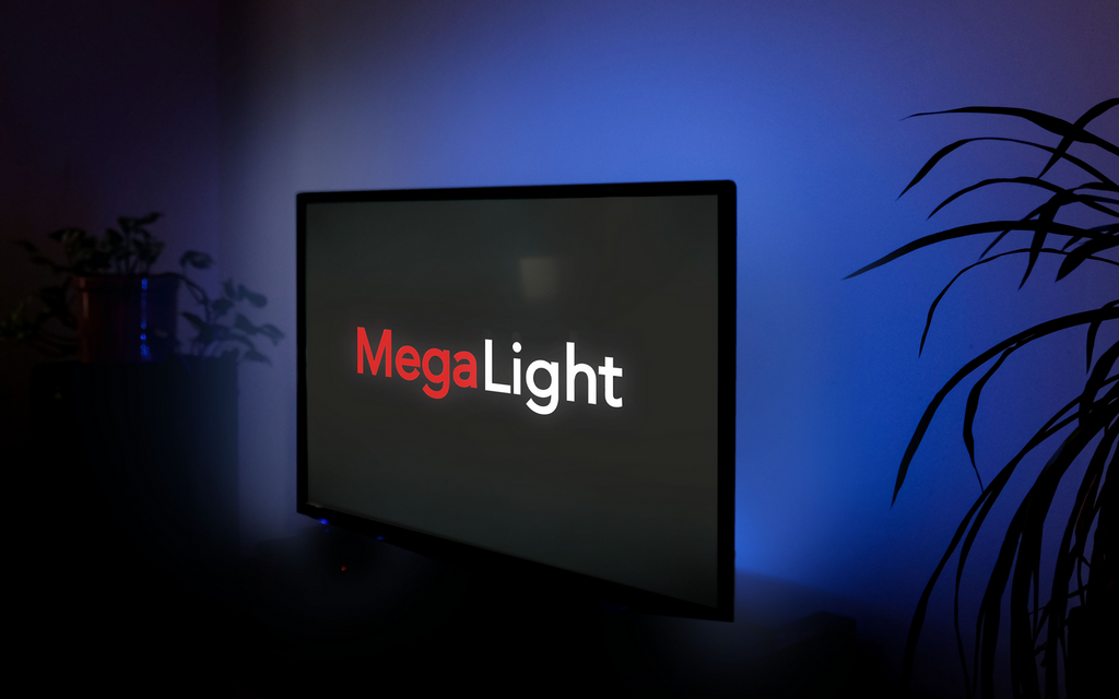 Detalj av LED-lyslist Strip DIM dimbar med fargemodi 2 meter 10W - MegaLight