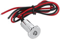 LED Micro innbyggingsspot 12V, 0,2W, hvit, ø15 mm - Carbest for campingbelysning