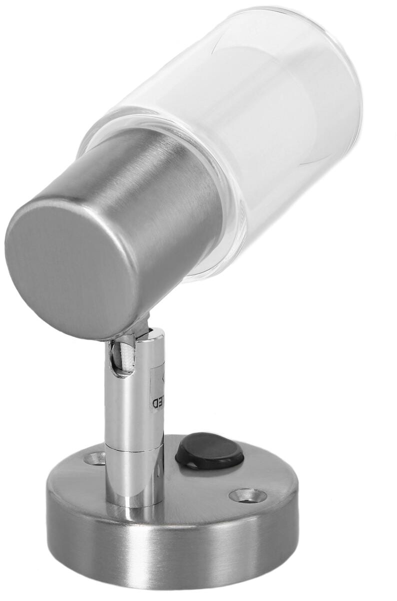 Bakside av LED påbyggingsspot Nitro II 12V 2,5W dreibar med glass