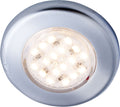 LED påbygningsspot Gleam 18 SMD 12V 0,6W Ø46 mm matt chrome