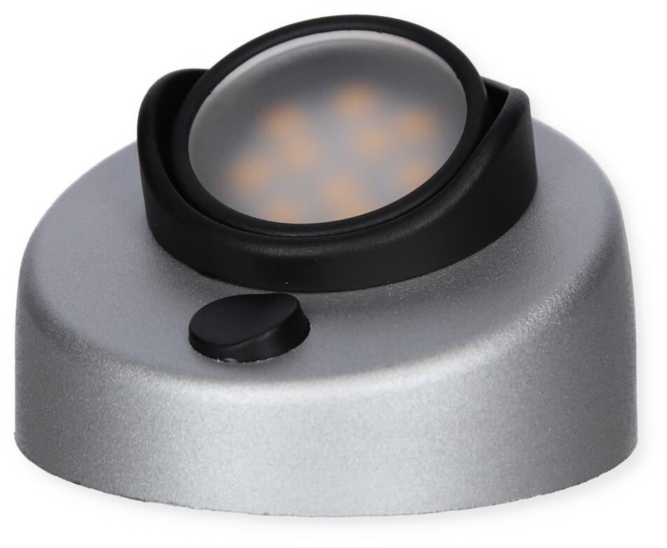 Montert LED-påbyggingsspot L21TM svingbar 8-28V 160lm i campingvogn