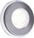 LED-påbyggspot Flame 21 SMD børstet stål 88 mm for indirekte belysning