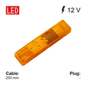 LED sidemarkeringslys SMLR 2019-1 med reflektor 12V - Jokon for campingvogn