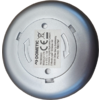 Baksiden av LED skaplampe CBL 100TM med PIR-sensor og USB-lading