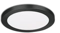 LED Slim Flex påbygg/innfelt taklampe 12V 12W 800lm svart front