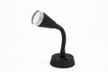 LED spot med fleksibel arm 12V 1,8W svart matt 150mm forfra