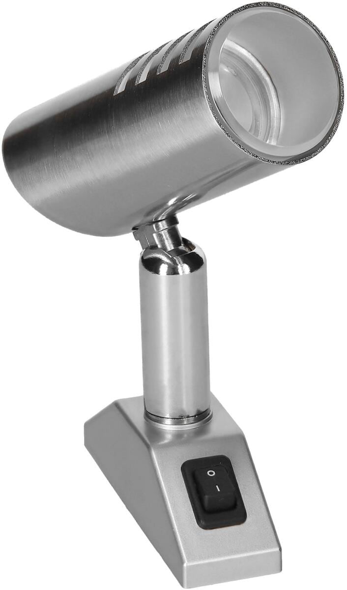 LED-spot Kim 12V 1,8W innfelt spotlys forfra