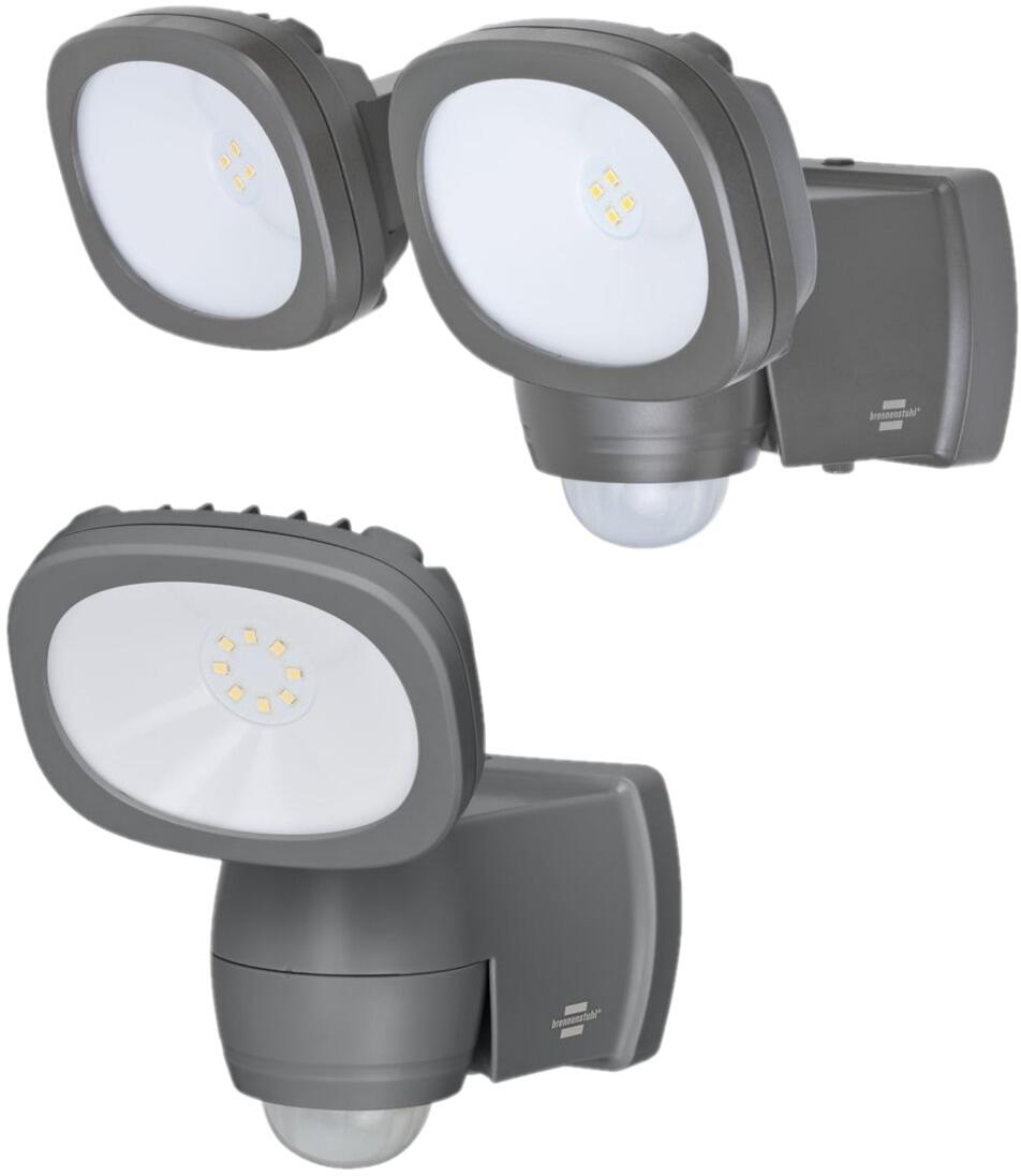 LED-spot Lufos med bevegelsessensor IP44 batteridrevet forfra