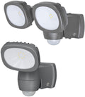 LED-spot Lufos med bevegelsessensor IP44 batteridrevet forfra