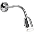 LED svanehalslampe L70TM med touch 23x6 cm 3W Dometic for fleksibel lesebelysning