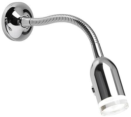 LED svanehalslys L70TM 12V 3W krom, 160 lm fra Dometic
