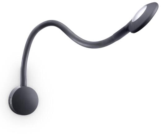 LED svanehalslys L80TM 10-15V 2W med USB-lading detalj av USB-porter