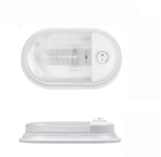 LED taklampe 12V 3W med dimmer, 280 lm, 18x11 cm Jamara forfra