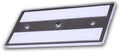 LED-taklampe 6,3W med touch-dimmer og nattlys 22x11 cm - Dimatec forfra