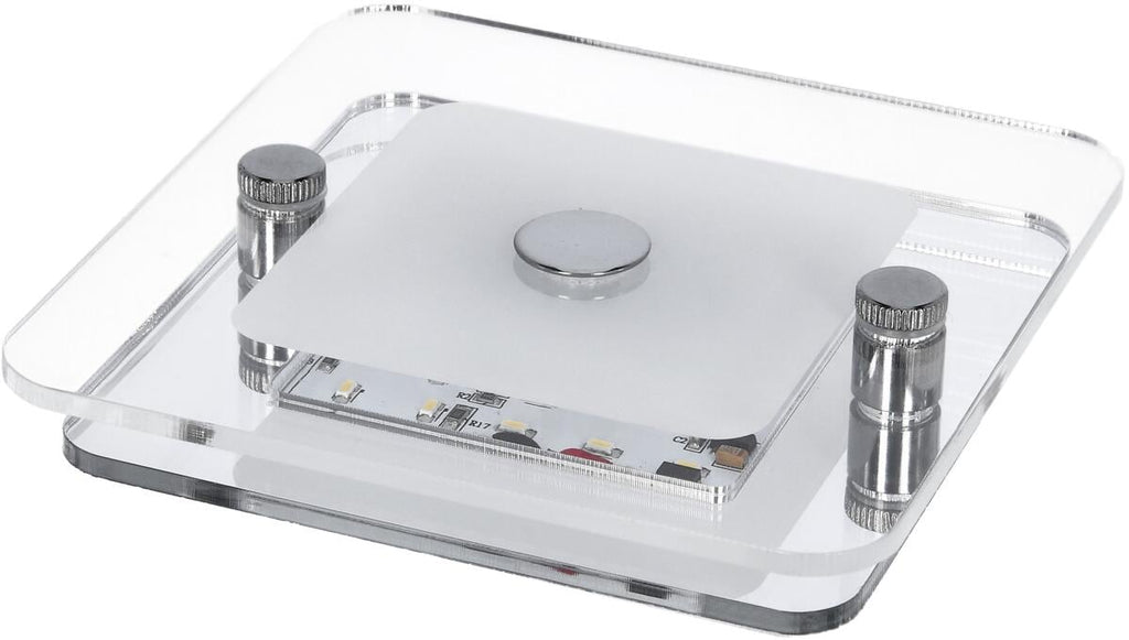 LED-taklampe med berøringssensor 12V/2,5W 90×90 mm forfra