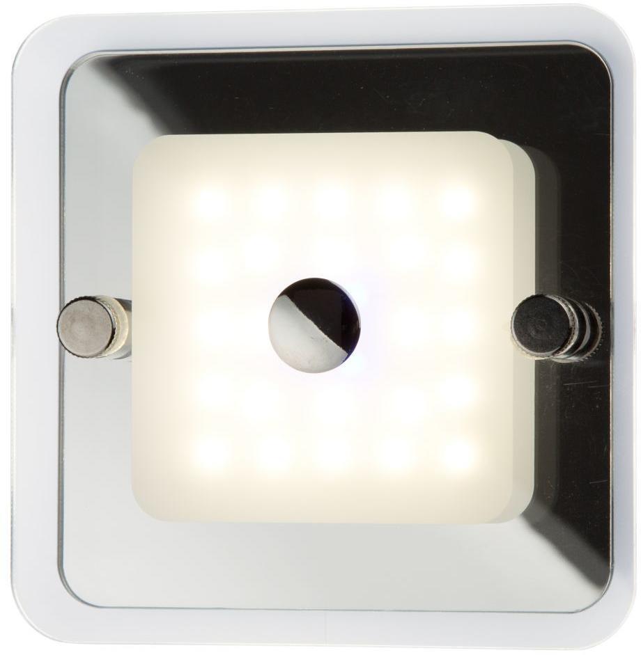Montert LED-taklampe med berøringssensor 12V/2,5W 90×90 mm i campingvogn