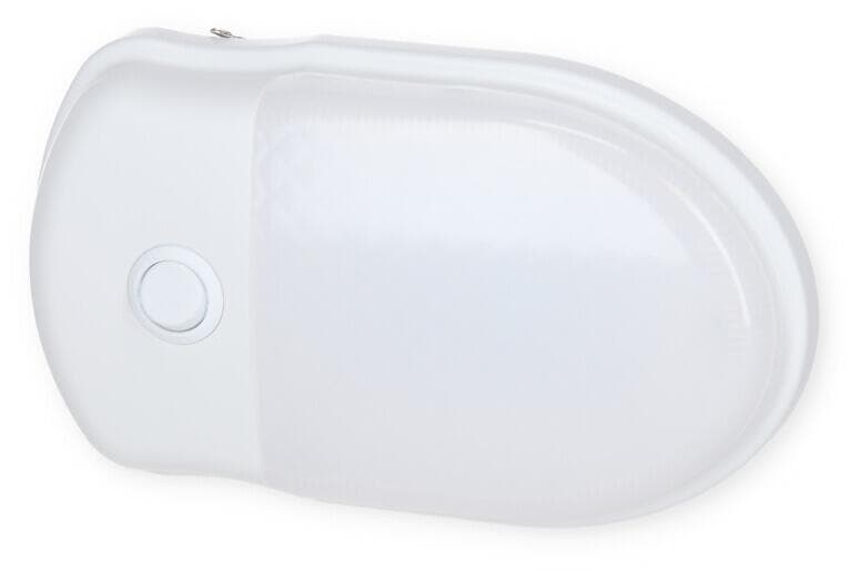 LED-taklampe for garasje/tak 12V 5,5W hvit montert