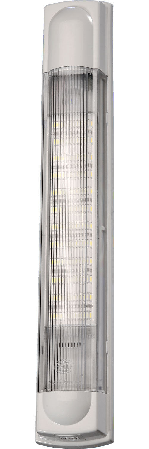 LED taklampe med bryter 12/24V 3,5W hvit - Hella front