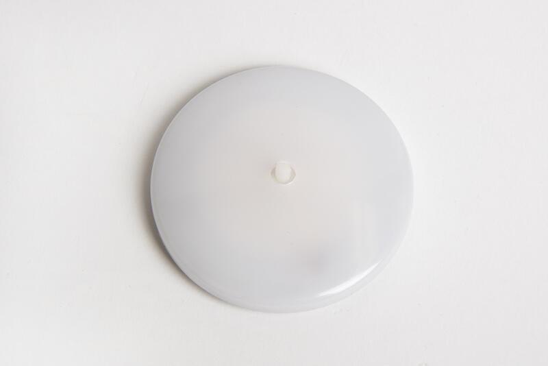 LED taklampe rund Ø75mm 3W 190 lumen 12V opal/hvit Carbest bakside