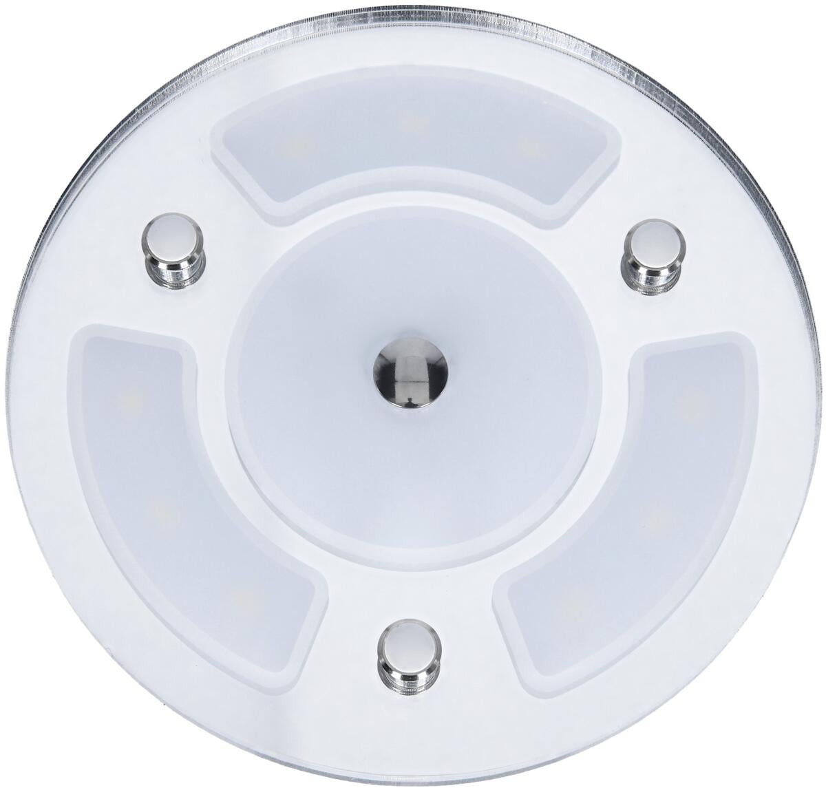 LED-taklampe rund 9SMD 12V/4,7W Ø130 mm med dimmer forfra