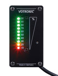 LED tankmåler HE 420 for utrykningskjøretøy fra Votronic med LED-display