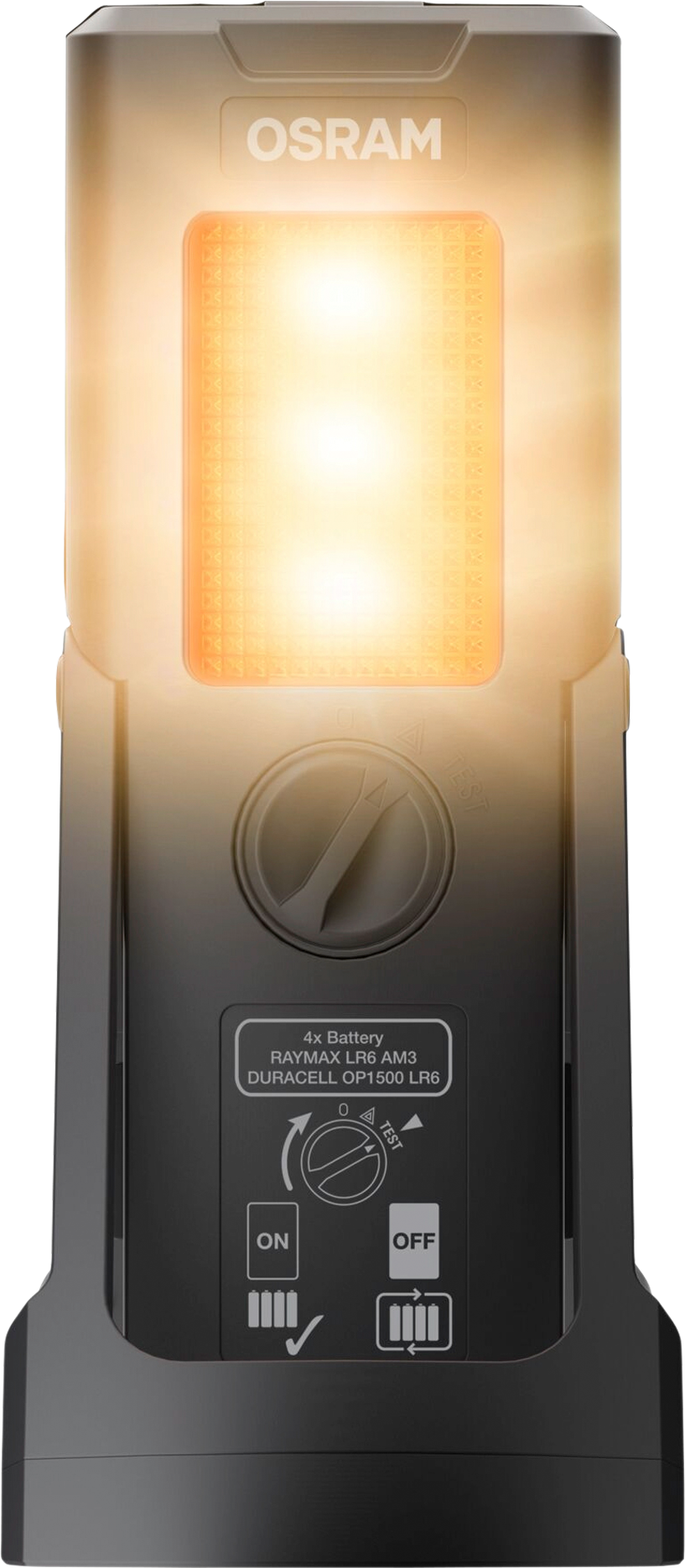 LED-varsellys LEDguardian Truck Flare Signal TA19 svart forfra