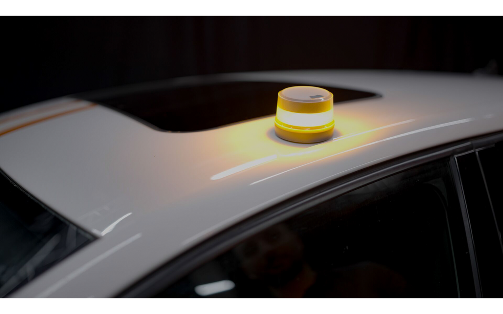 LED varsellys Signal V16 IoT LEDguardian 360° nærbilde foran