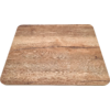 Lettvekts bordplate i eik-utseende 800x450mm 3kg bakside