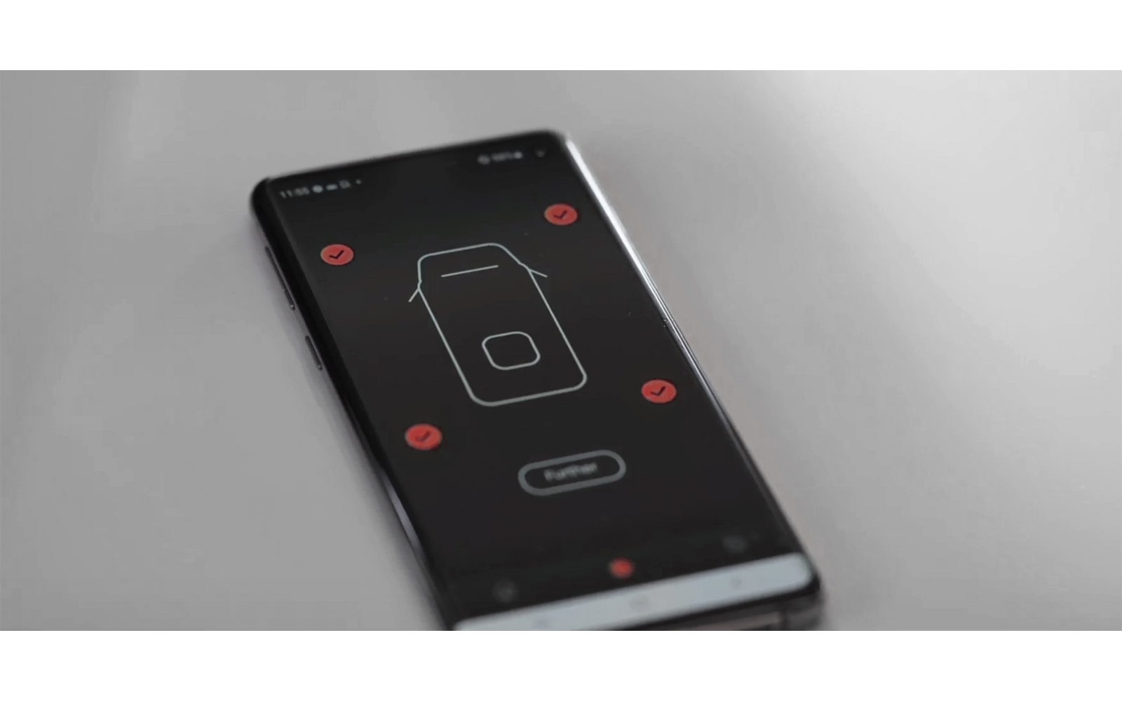 Detaljbilde av Level9 oppkjøringskiler med app-styrt nivellering 5t
