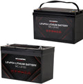 LiFePO4-batteri 100-150 Ah med integrert BMS front