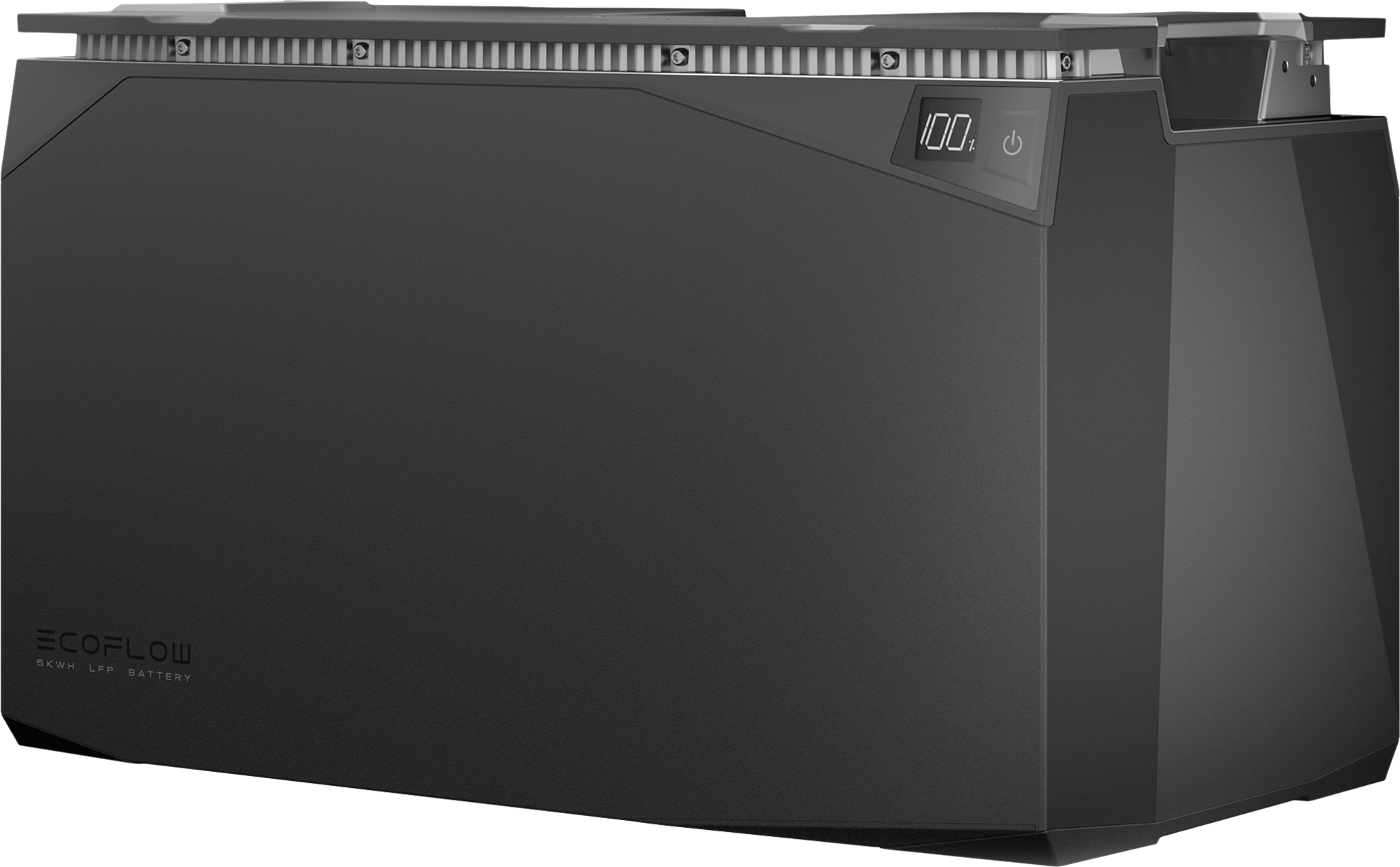 LiFePO4-batteri med batteristyringssystem 5 kWh 40,6 kg EcoFlow for camping