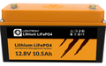 LiFePO4 batteri LX 12,8V 10,5Ah 1,65 kg - Liontron forfra
