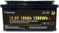 LiFePO4-batteri PF-Underseat-12 100Ah med varme for campingbruk