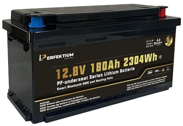 LiFePO4-batteri PF-Underseat-12 180Ah med varme for campingvogn under setet