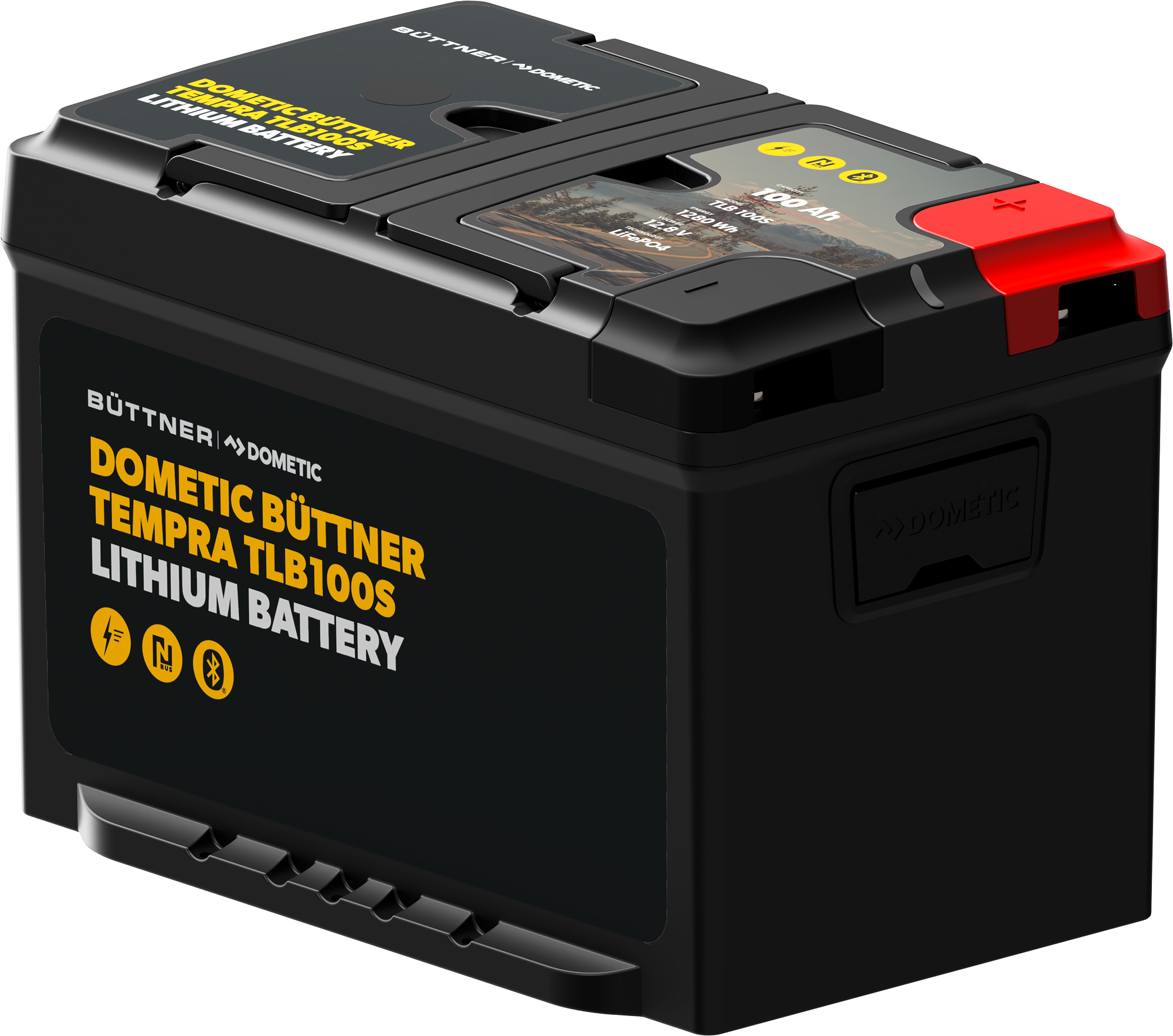 LiFePO4-batteri Tempra TLB 100S 12V 100 Ah fra Büttner Dometic