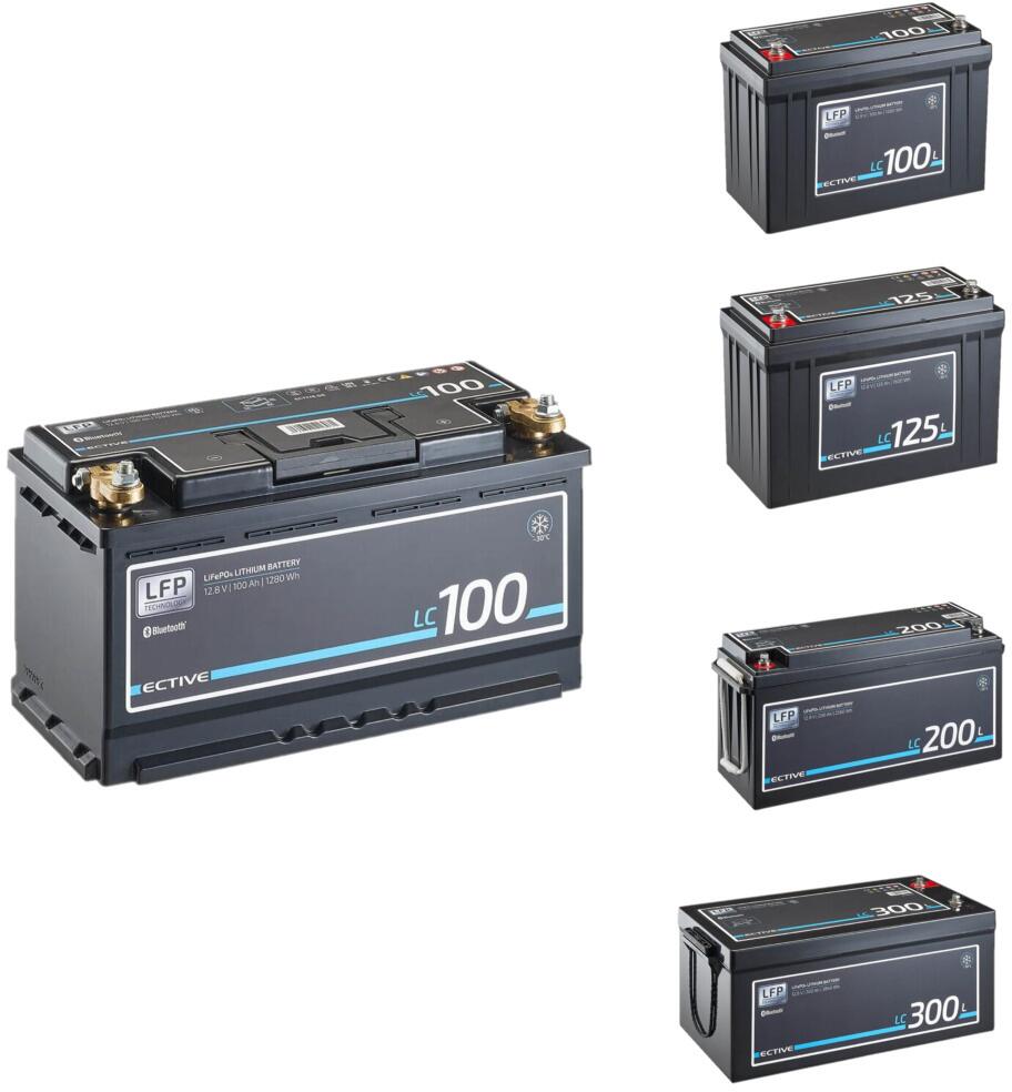 LiFePO4 litiumsbatteri LC LT 12V lavtemperatur forside
