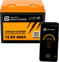 LiFePO4 LX Smart BMS batteri 12,8V 40Ah med Bluetooth fra Liontron for campingbruk
