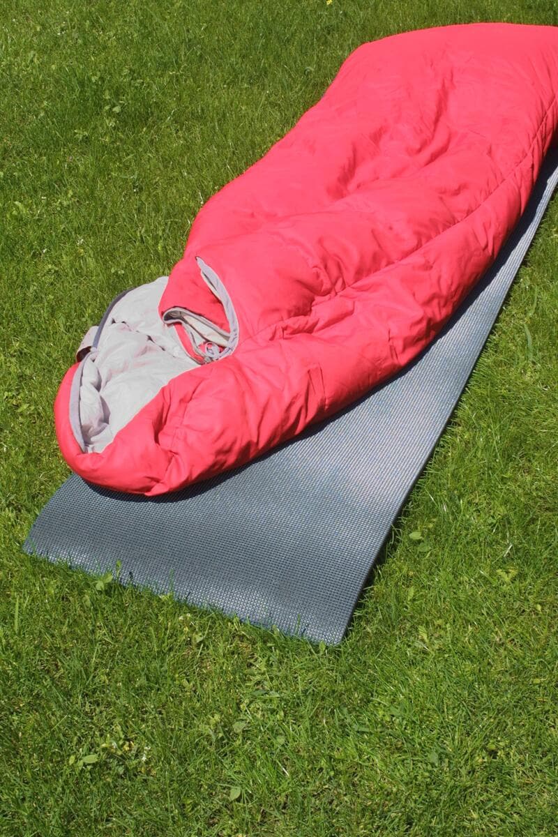 Liggeunderlag Everest 200x55x1,2 cm rullet sammen for enkel transport