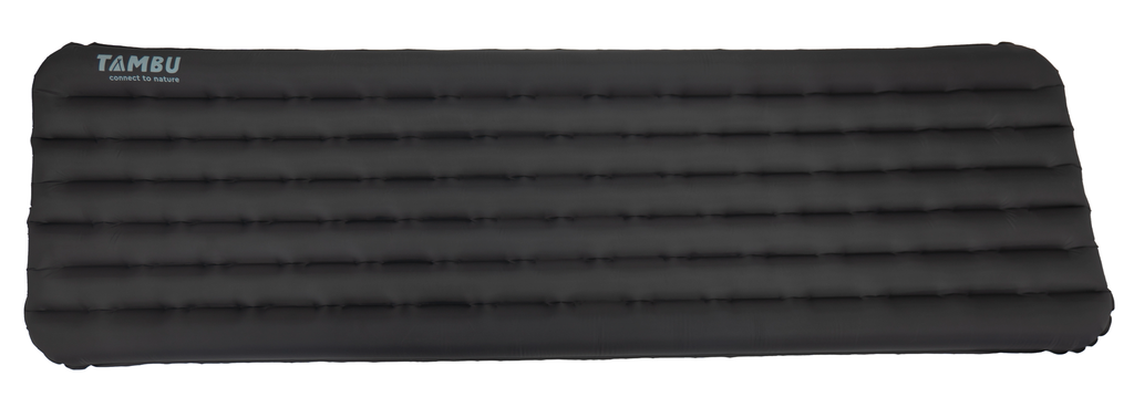 Liggeunderlag Lano Light 195 x 57 cm 700 g R-verdi 5,0 - Tambu i grått sett ovenfra