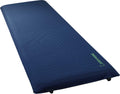 Liggeunderlag LuxuryMap Poseidon XL selvoppblåsende - Therm-a-Rest i blått, sett ovenfra med 7,6 cm tykk liggeflate