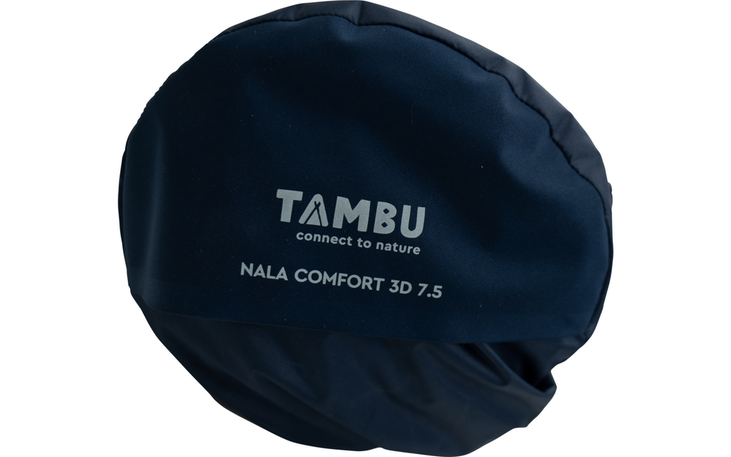 Liggeunderlag Nala Comfort 3D 7.5 selvoppblåsende 198 x 68 cm - Tambu med mål og pakkmål