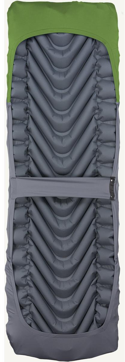 Liggeunderlag-trekk V Sheet i stretch-polyester bakside
