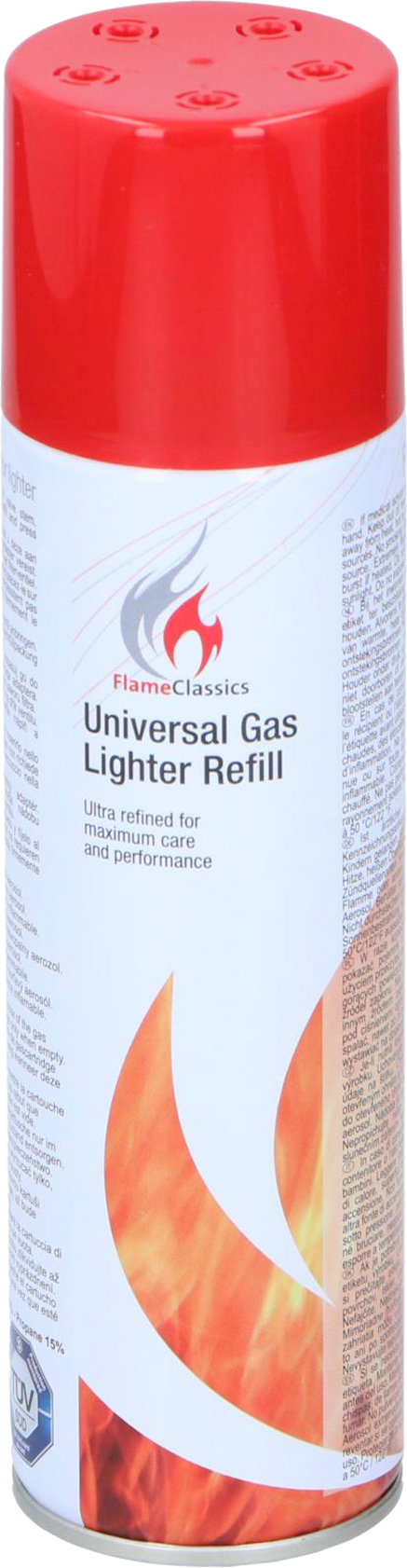 Lightergas påfylling 250 ml - Edco forfra