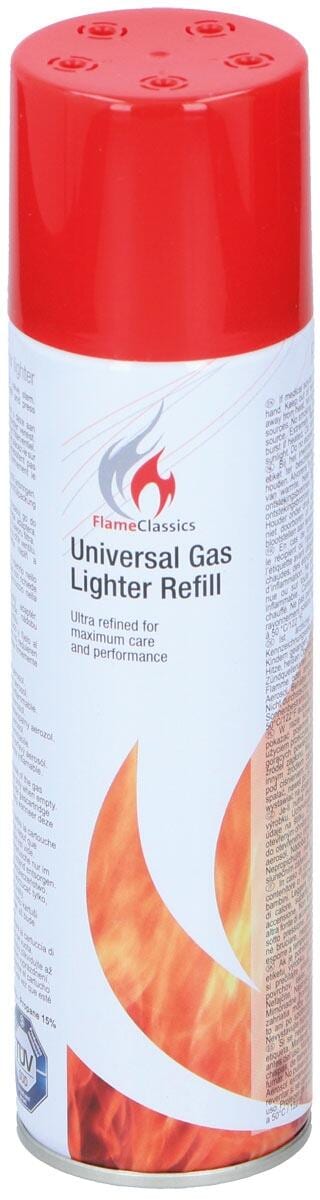 Lightergass påfyllboks 250 ml ø5 x 20 cm - Flame Classics forfra
