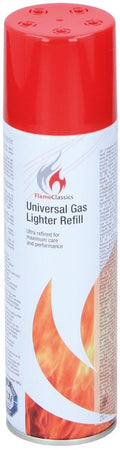 Lightergass påfyllboks 250 ml ø5 x 20 cm - Flame Classics forfra