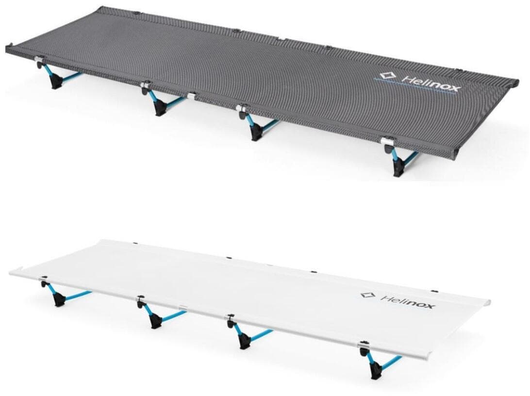 Lite Cot feltseng 185x60 cm fra Helinox vist fra siden
